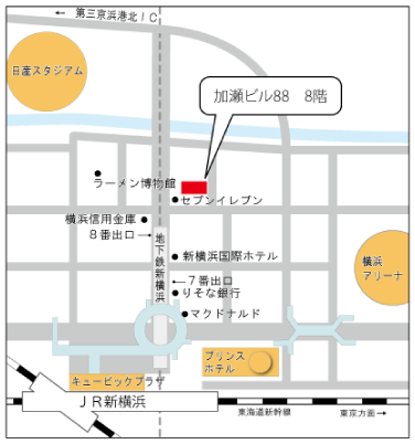 新横浜会場地図